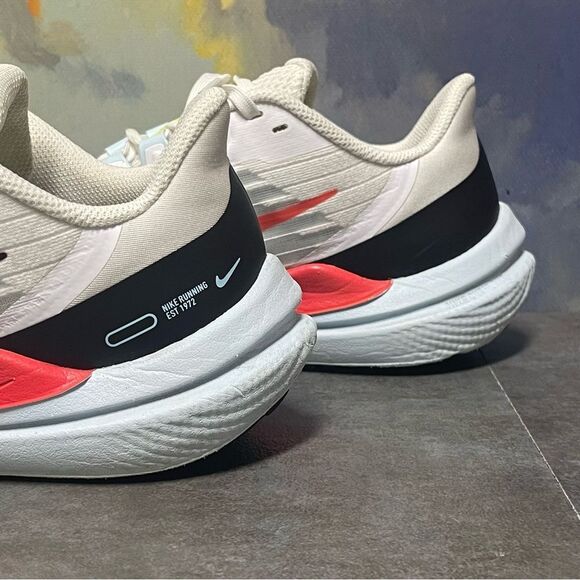 Nike Zoom Winflo 9 DX3352-100 Women's White Running Shoes Size 7.5 - Picture 15 of 16